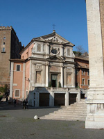 La chiesa di San Giuseppe dei Falegnami – Roma