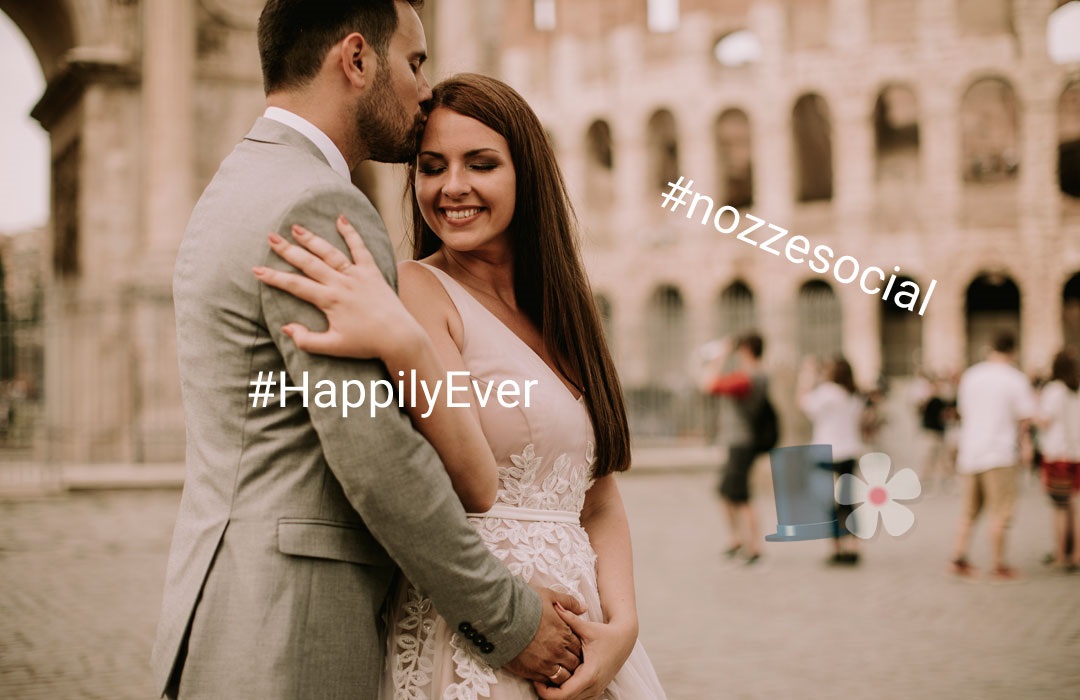 Nozze social: l’hashtag matrimonio